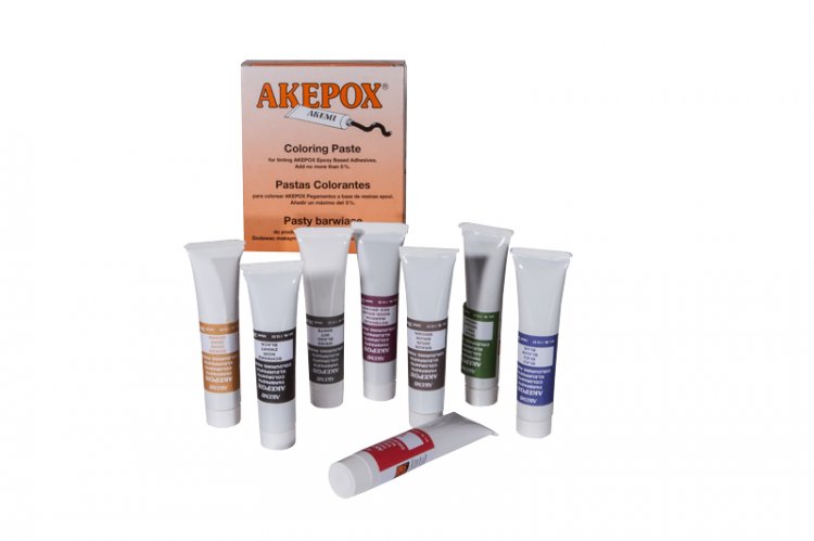 AKEPOX Farbpastenset - zum Schließen ins Bild klicken