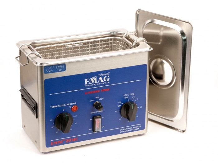 Ultraschall-Reiniger EMMI 20HC - zum Schließen ins Bild klicken